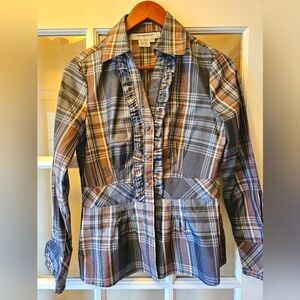 Nova check plaid shirt